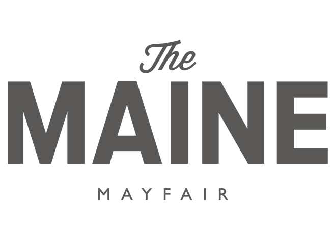 The Maine Mayfair logo, stockist of the best alcohol free wine