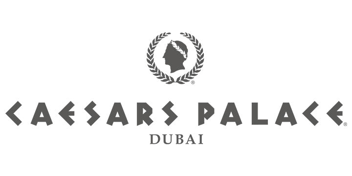 Caesars Palace Dubai logo, stockist of Wild Idol alcohol free rose and white wine
