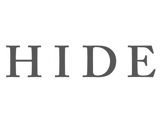 Hide logo, stockist of the best non alcoholic rose wine in the UK