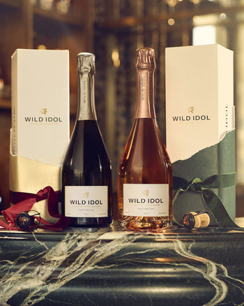 WILD IDOL NON-ALCOHOLIC GIFT PACK Gift Box Twin Pack 2 Bottles and Limited Edition Candle